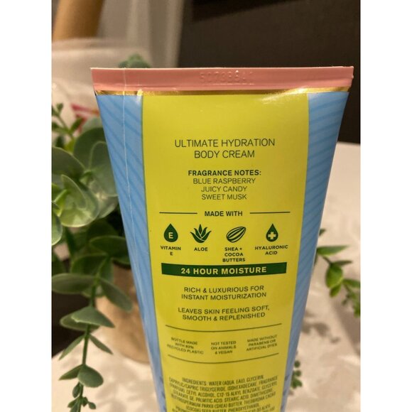 Bath & Body Works “Blue Raspberry Burst” NEW Fine Fragrance Mist & Body Cream - Picture 3 of 8